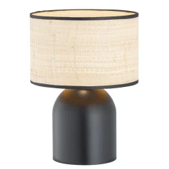 Emibig Bordslampa Aspen Stål Svart | Passande för 1x E27 - Max 15W