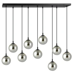 Emibig Pendellampa Cosmo Stål Svart | Passande för 9x E14 - Max 10W