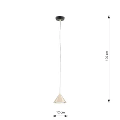 Emibig Pendellampa Elit Stål Svart | Passande för 1x GX53 - Max 12W