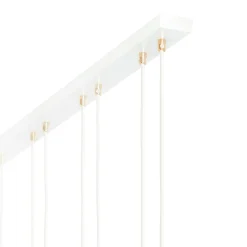 Emibig Pendellampa Glam Stål Vit | Passande för 3x E14 - Max 10W