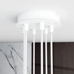 Emibig Pendellampa Modus Stål Vit | Passande för 6x GX53 - Max 12W