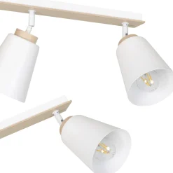Emibig Taklampa Atlas Stål Vit | Passande för 2x E27 - Max 15W