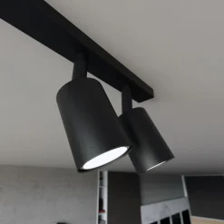 Emibig Taklampa Flash Stål Svart | Passande för 4x GU10 - Max 8W