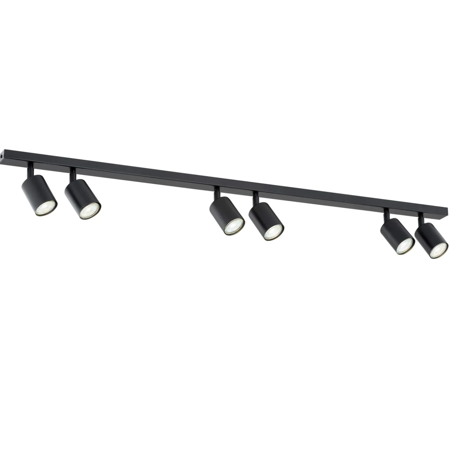 Emibig Taklampa Flash Stål Svart | Passande för 6x GU10 - Max 8W