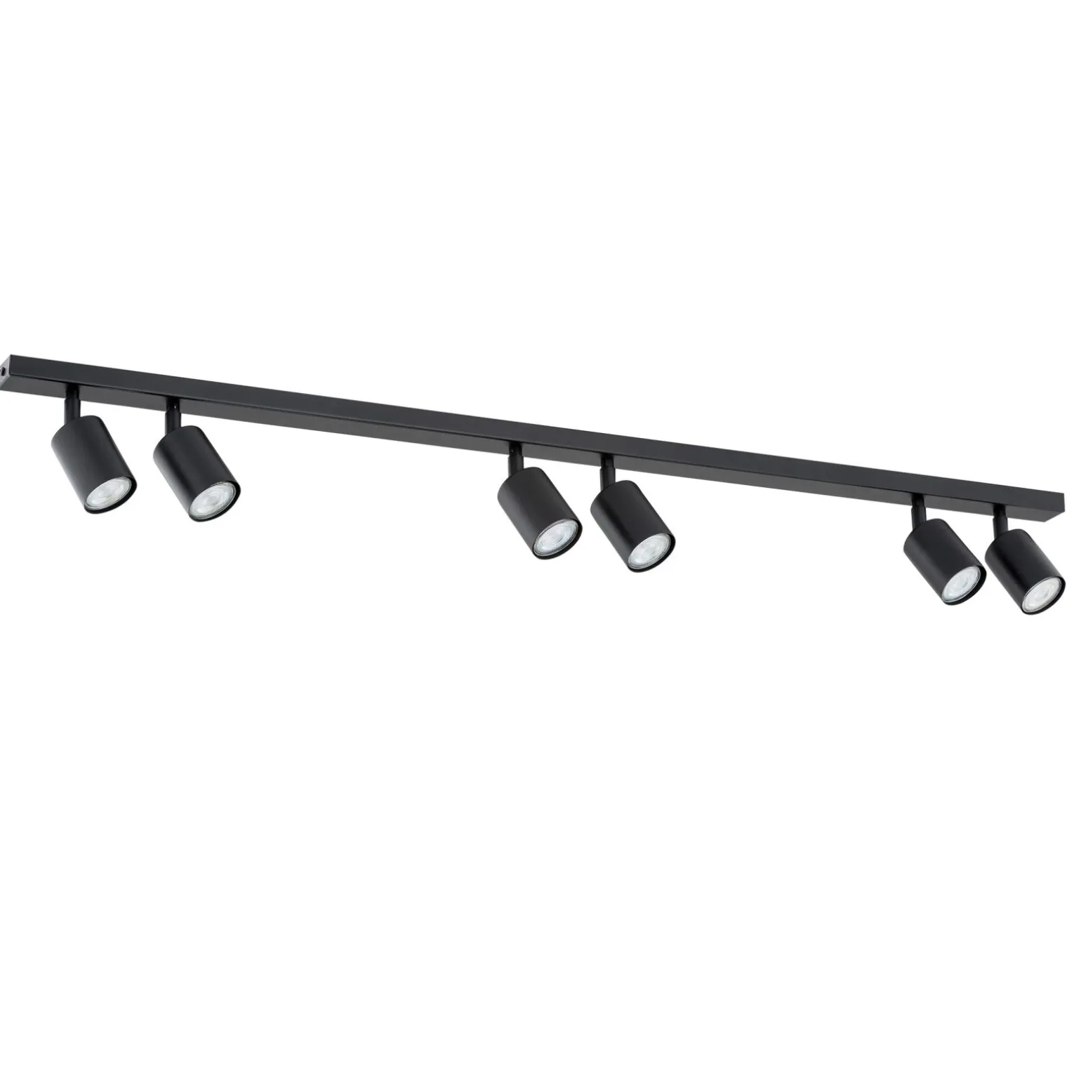 Emibig Taklampa Flash Stål Svart | Passande för 6x GU10 - Max 8W