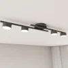 Emibig Taklampa Fragment Stål Svart | Passande för 4x GX53 - Max 12W