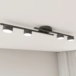 Emibig Taklampa Fragment Stål Svart | Passande för 4x GX53 - Max 12W