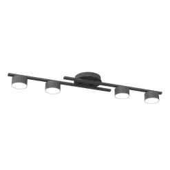 Emibig Taklampa Fragment Stål Svart | Passande för 4x GX53 - Max 12W