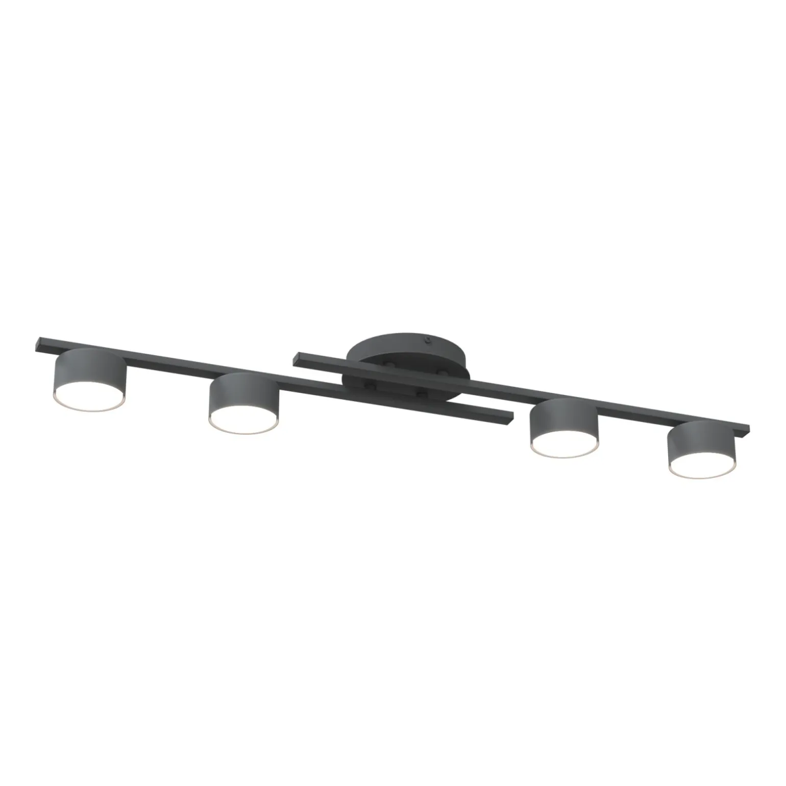 Emibig Taklampa Fragment Stål Svart | Passande för 4x GX53 - Max 12W