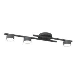 Emibig Taklampa Fragment Stål Svart | Passande för 3x GX53 - Max 12W