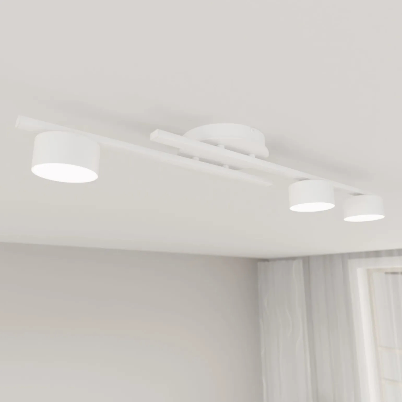 Emibig Taklampa Fragment Stål Vit | Passande för 3x GX53 - Max 12W