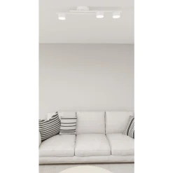 Emibig Taklampa Fragment Stål Vit | Passande för 3x GX53 - Max 12W