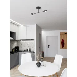 Emibig Taklampa Halo Stål Svart | Passande för 2x GX53 - Max 8W