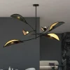 Emibig Taklampa Lotus Stål Svart | Passande för 6x E14 - Max 10W