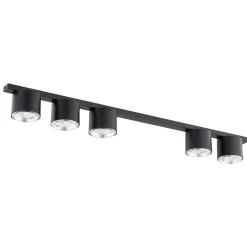 Emibig Taklampa Nano Stål Svart | Passande för 5x GU10 (AR111) - Max 12W