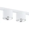 Emibig Taklampa Nano Stål Vit | Passande för 5x GU10 (AR111) - Max 12W