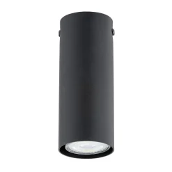 Emibig Taklampa Tecno Stål Svart | Passande för 1x GU10 - Max 8W