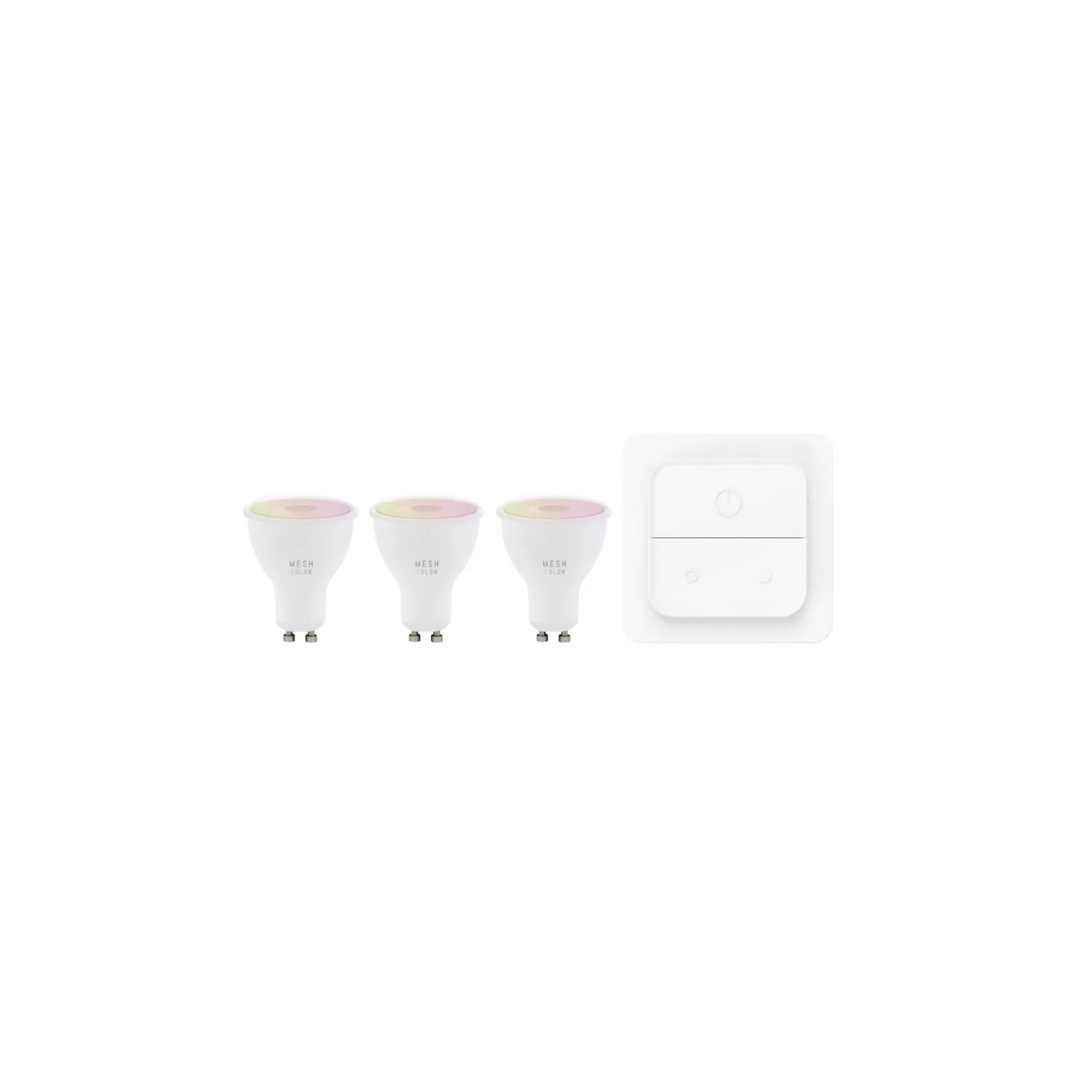 Flerpack 3x Eglo LED Spot GU10 4.9W 420lm - 827-865 Justerbar Vit + RGB | Zigbee Dimbar - Ersättare 40W