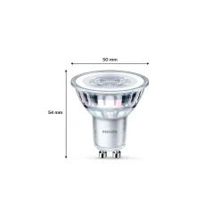 Flerpack 2x Philips LED Spot GU10 PAR16 5W 355lm 36D - 827 Extra Varm Vit