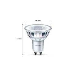 Flerpack 2x Philips LED Spot GU10 PAR16 4W 255lm 36D - 827 Extra Varm Vit