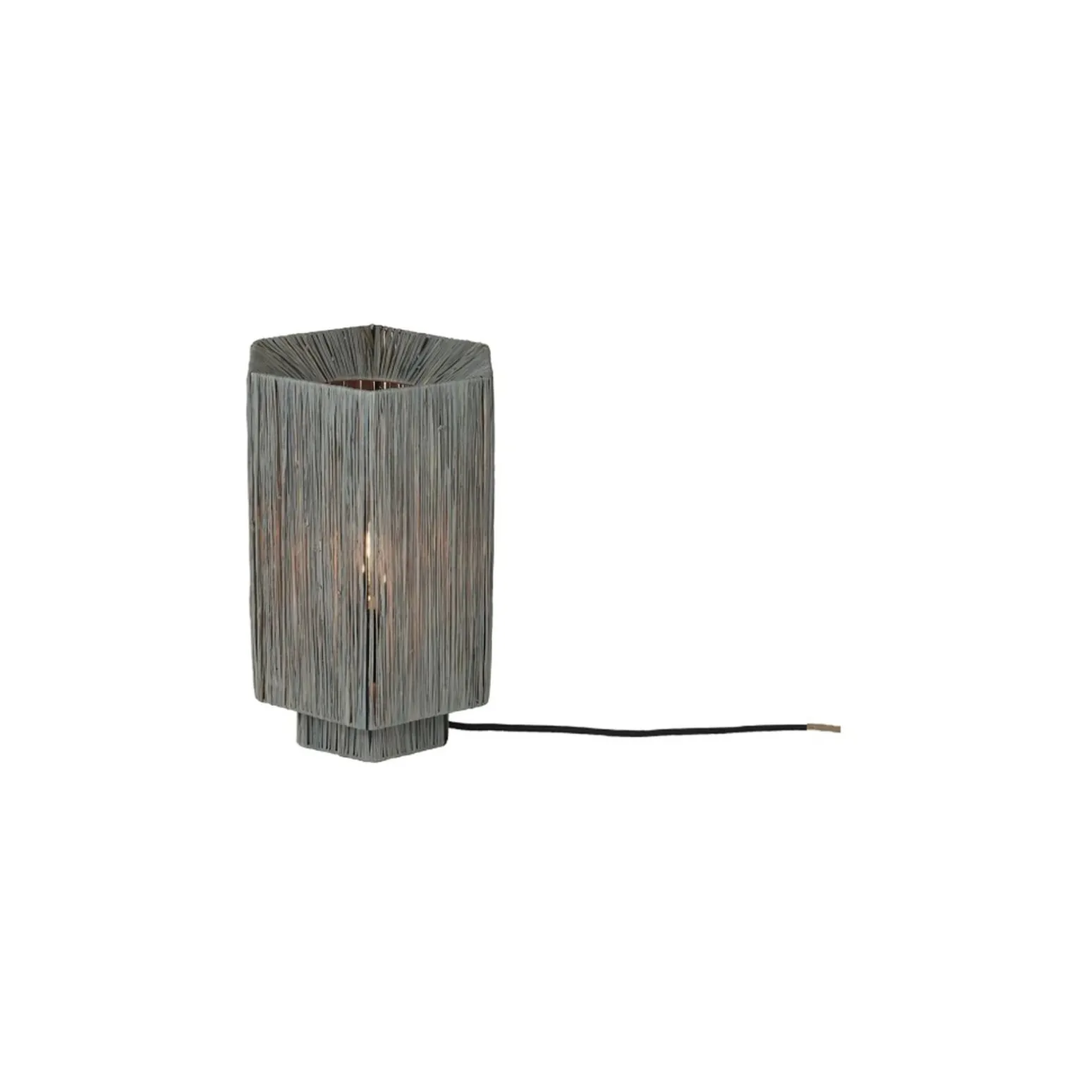 Good&Mojo Bordslampa Panama Rotting Grå L | Passande för 1x E27