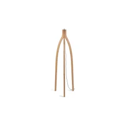 Good&Mojo Golvlampa Java Bambu Brun | Passande för 1x E27
