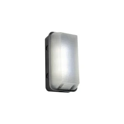 Interlight LED Plafond Vandalsäker Svart 8W 600lm - 840 Kallvit | IP65