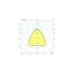 Interlight LED-skenbelysning Orion Svart 29W 5600lm 80D - 840 Kallvit