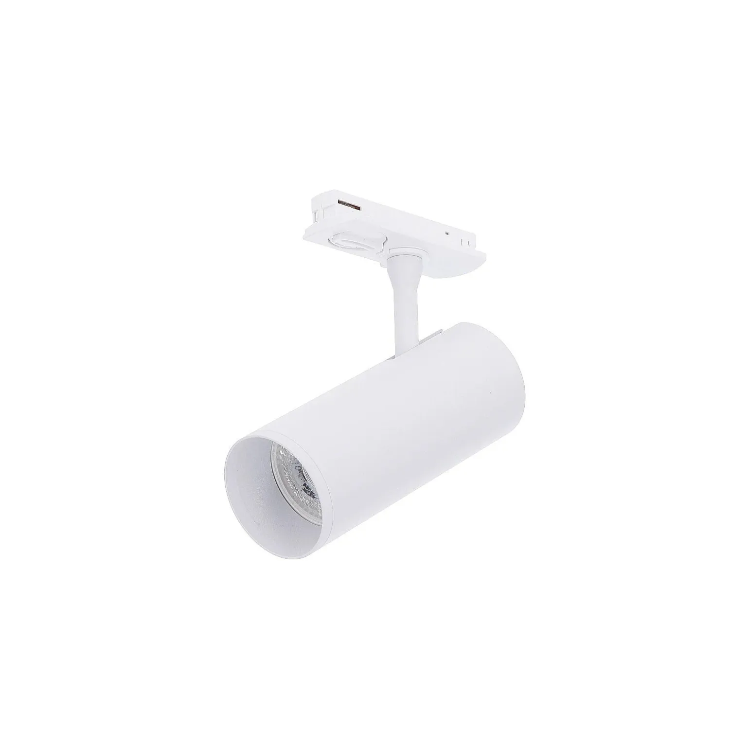 Komplett set 1-Fas Rail 3 Meter Vit | incl. 6x Spot + GU10 2700K 3W Dimbar + Ändkåpa, Strömkontakt och I-Anslutningsstycke