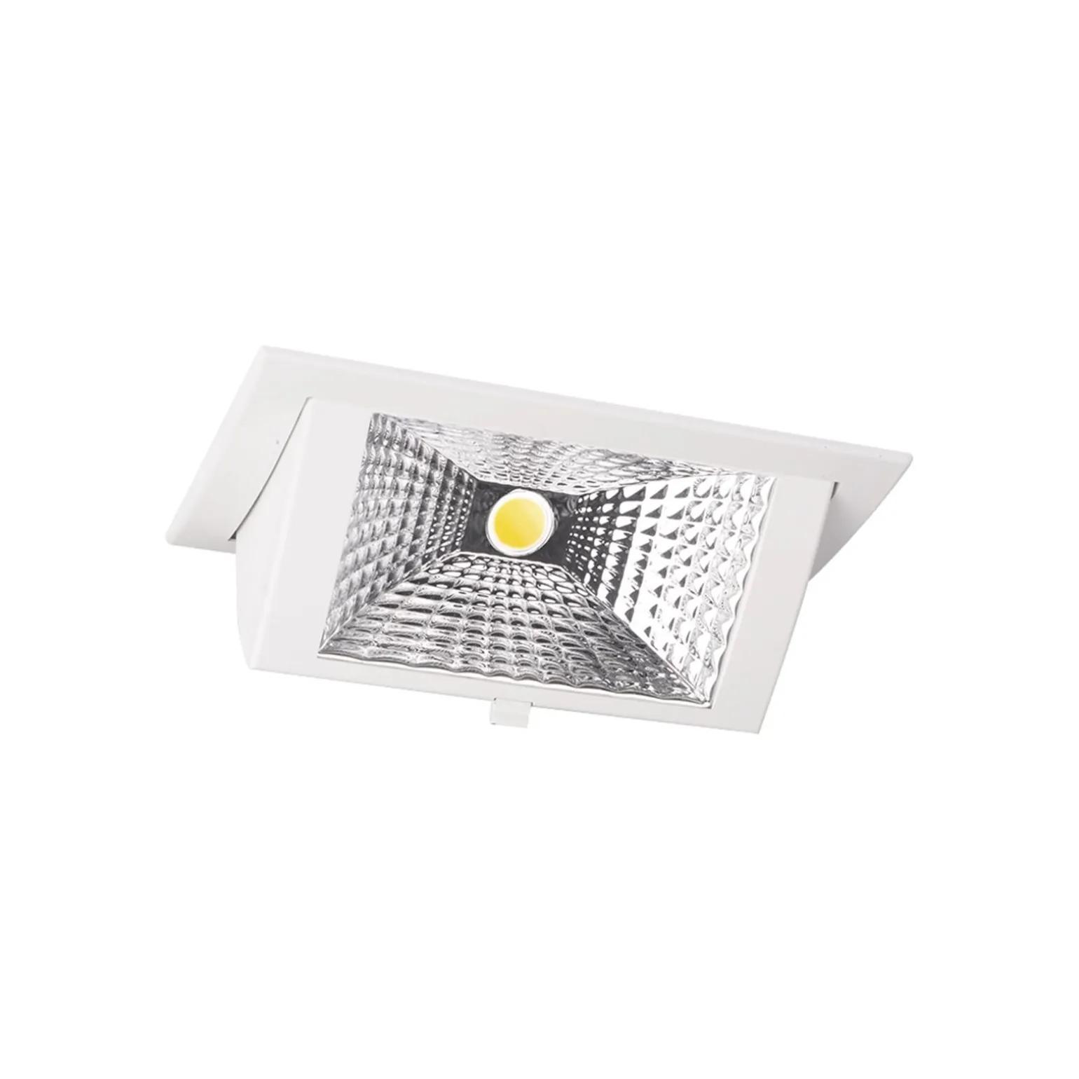 LED Downlight WallWasher Wally Medium 26W 3000K 3700lm Grå | Varm Vit