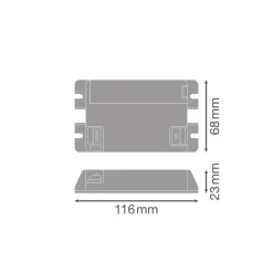 Ledvance Bulkhead Combo Runda Nöd KIT