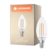 Ledvance Classic LED E14 Kronljus Filament Klar 3.8W 806lm - 827 Extra Varm Vit | Ersättare 60W