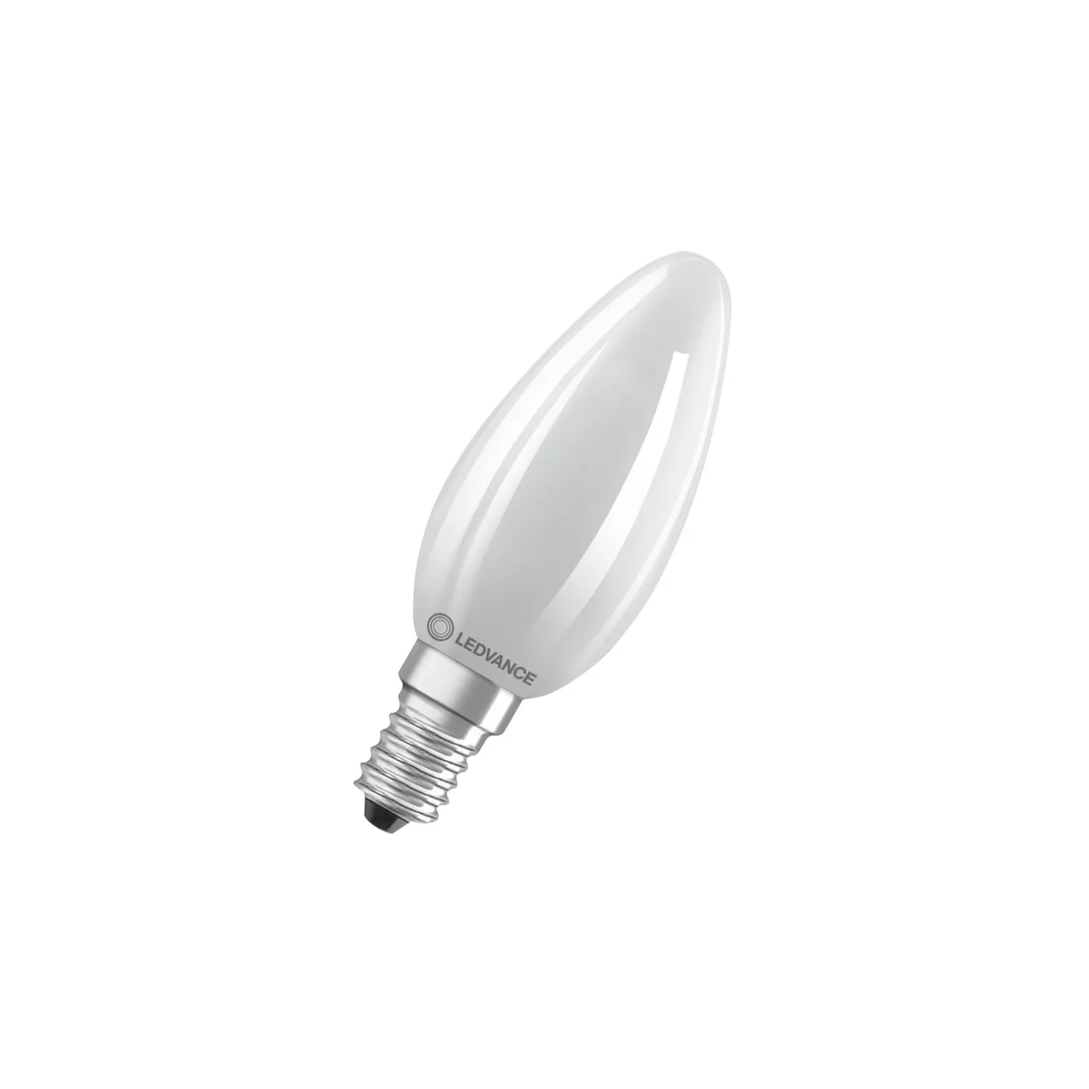 Ledvance Classic Superior LED Lampa E14 Kronljus Filament Matt 4.2W 470lm - 927 Extra Varm Vit | Bästa färgåtergivning - Dimbar - Ersättare 40W