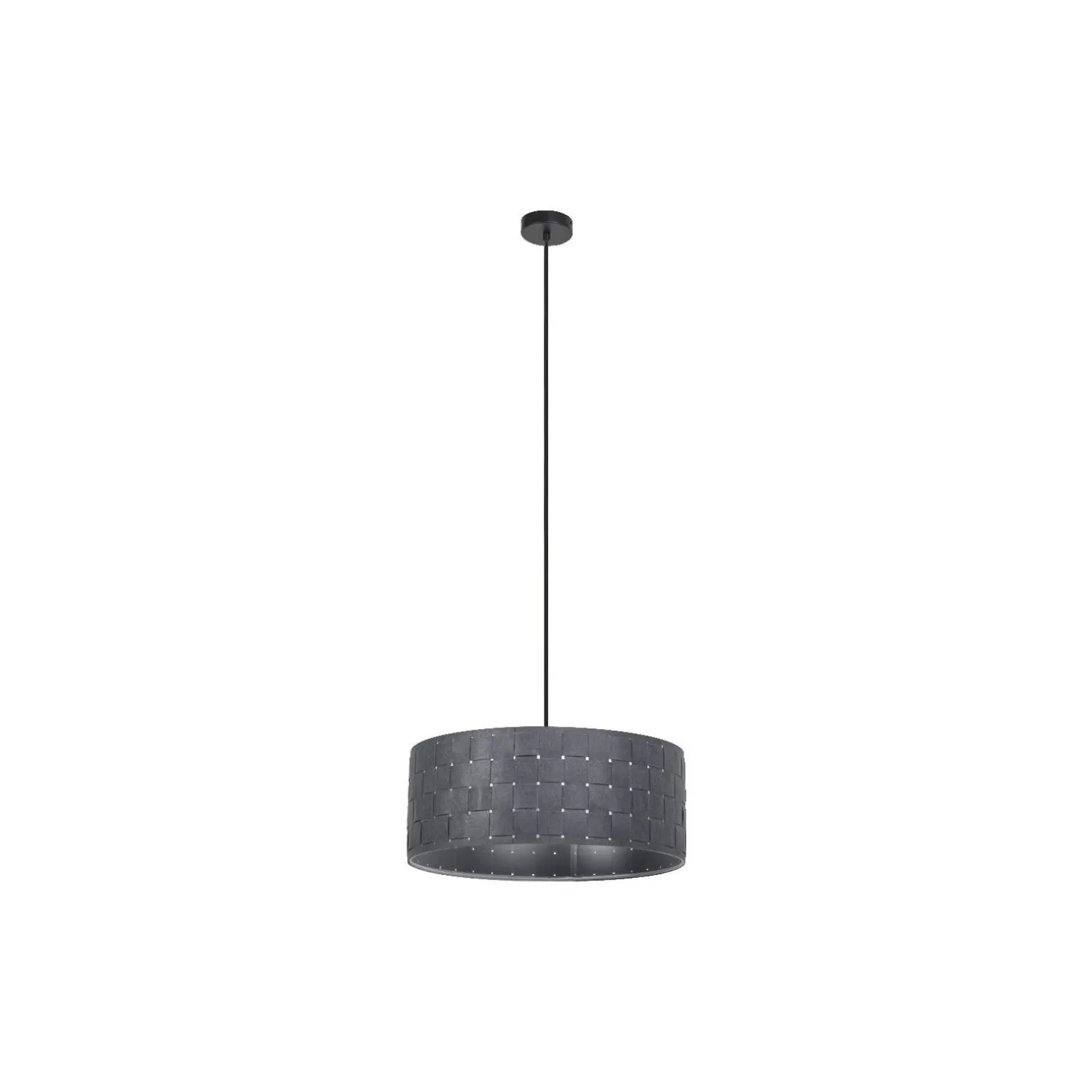 Ledvance Decor Felt Weaving Pendellampa 480 Mörk Grå | Passande för 3X E27