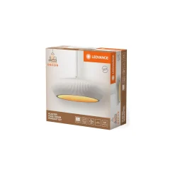 Ledvance Decor Gips/Stål Pure Pendellampa 280 Vit | Passande för E27