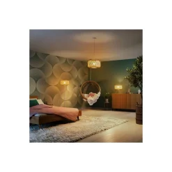 Ledvance Decor Golvlampa Bale Beige | Passande för 1x E27