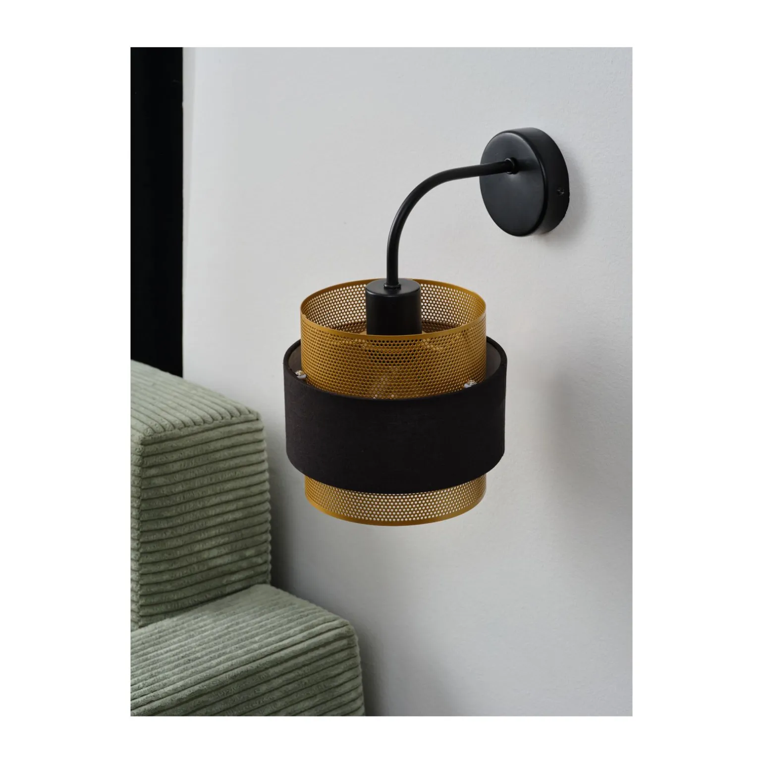 Ledvance Decor Hornet Vägglampa Svart | Passande för E27