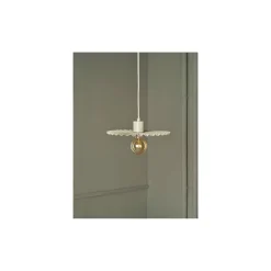 Ledvance Decor Plisse Pendellampa Stål Beige | Passande för E27