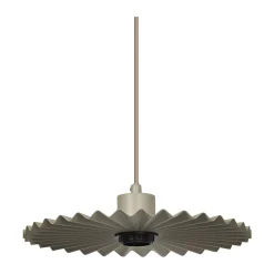 Ledvance Decor Plisse Pendellampa Stål Beige | Passande för E27