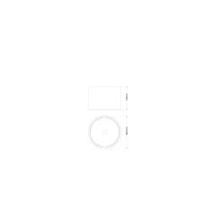 Ledvance Downlight Comfort Ram Svart D250
