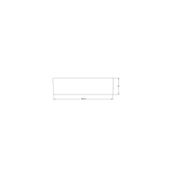 LedvanceDownlight Slim Alu Ram Vit D205