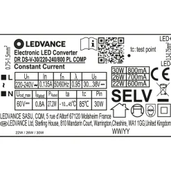 Ledvance Dr Ds-V-30/220-240/800 Pl Comp