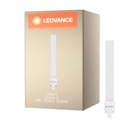 Ledvance DULUX LED S EM & AC Mains Value 6W 700lm - 865 Dagsljus | Ersättare 11W