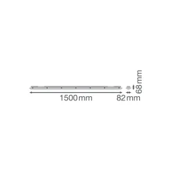 Ledvance LED Allmänbruksarmatur Vattentät Fukttät 26W 3500lm - 840 Kallvit | 150cm