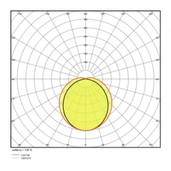 Ledvance LED Allmänbruksarmatur Vattentät Fukttät Value 25W 3000lm - 840 Kallvit | 150cm