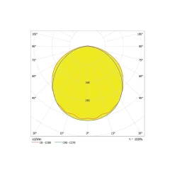 Ledvance LED Allmänbruksarmatur Vattentät Fukttät 80W 10800lm - 865 Dagsljus | 150cm - Ersättare 2x58W
