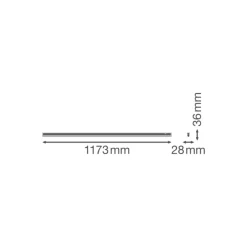 Ledvance LED Allmänbruksarmatur Linear Kompakt Växla 14W 1500lm - 840 Kallvit | 120cm
