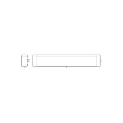Ledvance LED Allmänbruksarmatur Undercabinet Smart+ Wifi 9W 500lm - 827-865 Justerbar Vit | 50cm