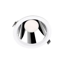 Ledvance LED Downlight Comfort Opal Aluminium 18W/15W/12W 2160lm/1800lm/1440lm 95D - 930-940 CCT | Utskärning 200mm - IP44 - Bästa Färgåtergivning - Dali Dimbar