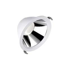 Ledvance LED Downlight Comfort High Efficiency D Aluminium Vit 25W 3625lm 55D - 840 Kallvit | 215mm - Utskärning 200mm - Dali Dimbar